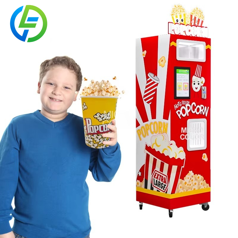 Popcorn - เครื่องทำป๊อปคอร์นเชิงพาณิชย์แบบกำหนดเองได้ เครื่องขายป๊อปคอร์นอัตโนมัติยอดนิยมขายดี มีจำหน่าย