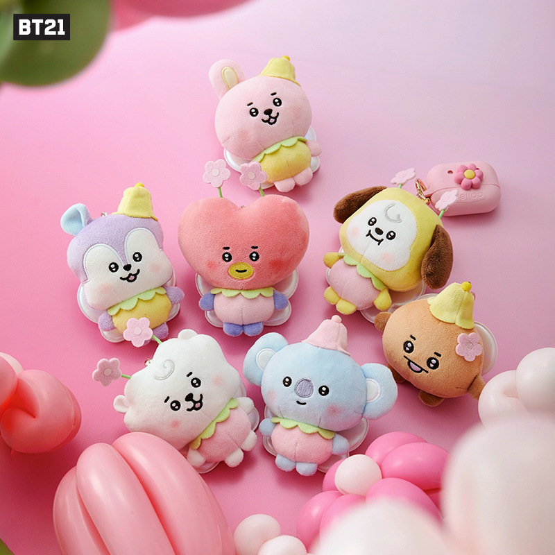 Cookies Pack - พวงกุญแจ BT21 ชิมมี่ คุกกี้ โคยะ ชูกี้
