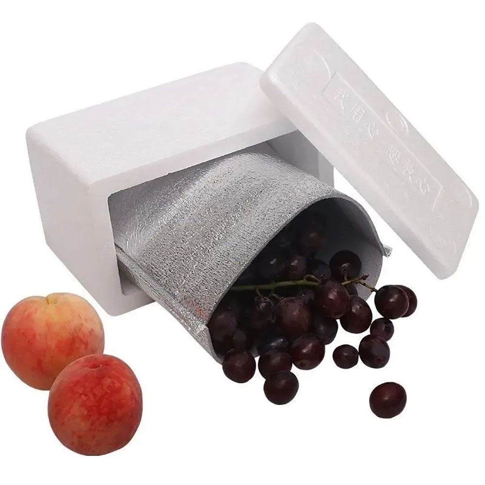 กระเป๋าเก็บความเย็นอลูมิเนียมฟ - Food Snacks Delivery บทวิจารณ์และราคา