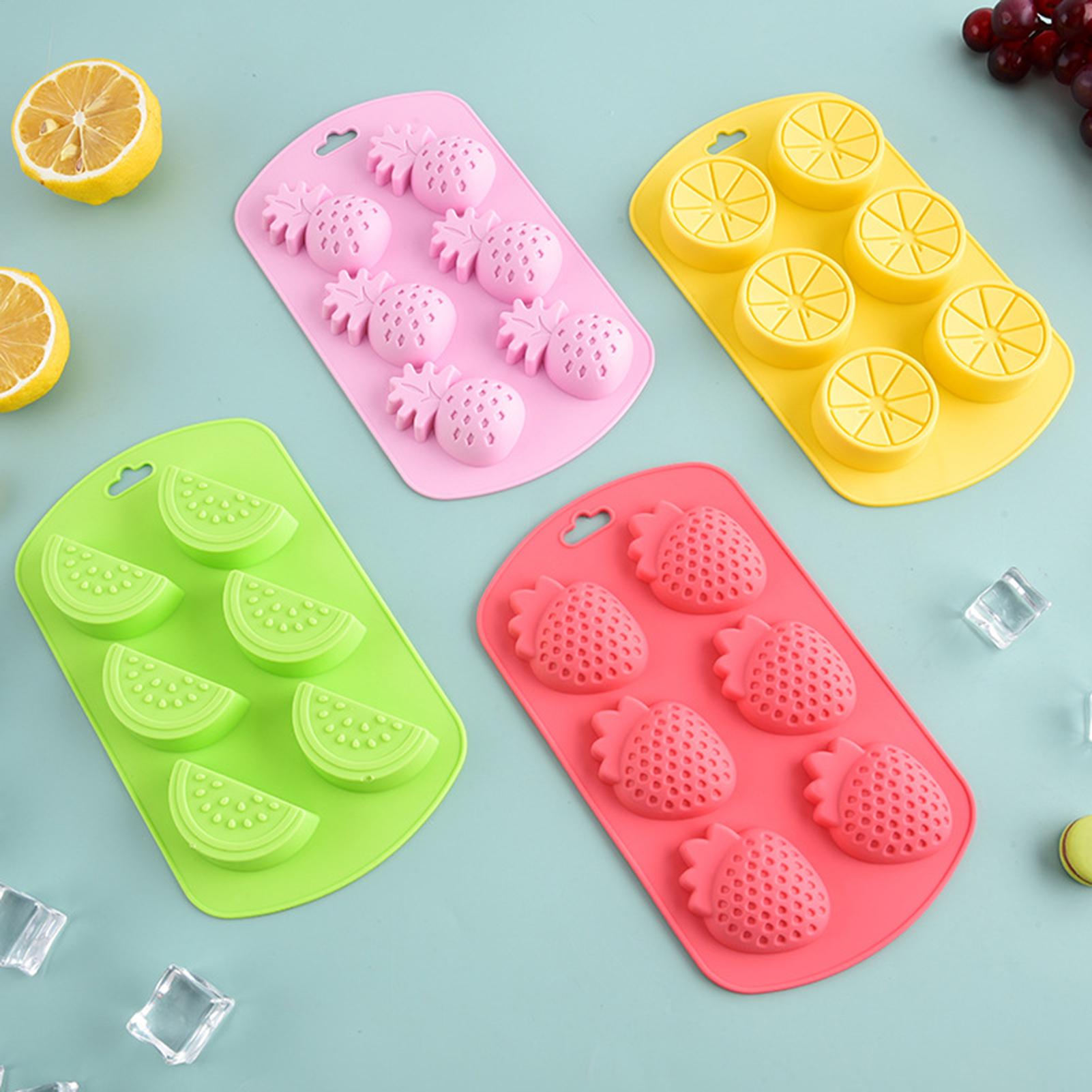 แม่พิมพ์ซิลิโคนรูปผลไม้ 6 ช่อง - Gummy Candy บทวิจารณ์และราคา
