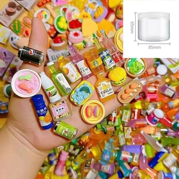 ของเล่นอาหารจิ๋ว ของเล่นเรซิ่น - Food Snacks Drinks บทวิจารณ์และราคา