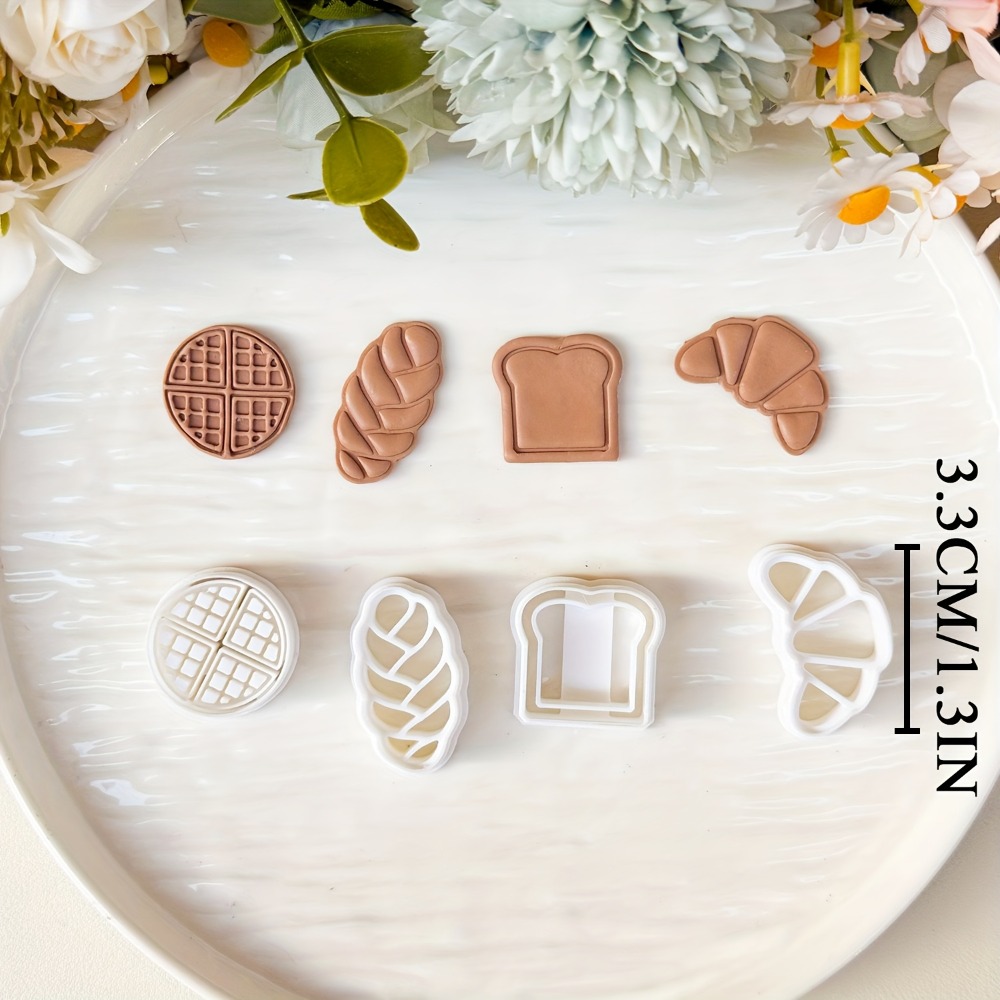 ชุดเครื่องตัดคุกกี้รูปขนมปัง 4 - Cookies Pack บทวิจารณ์และราคา